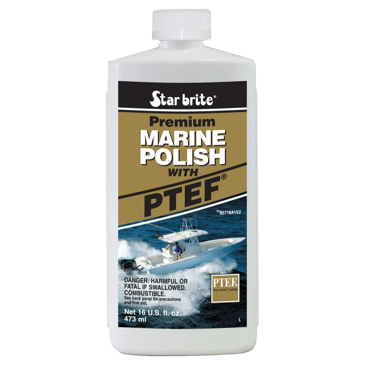 Star brite 085714 Premium Marine Polish - 14 oz - 85714