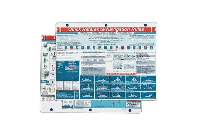 Davis Navigation Rules - Reference Card