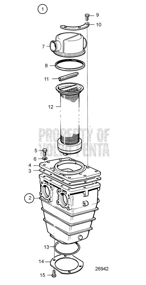 Volvo Penta - Sealing Strip - Volvo Penta (848714)