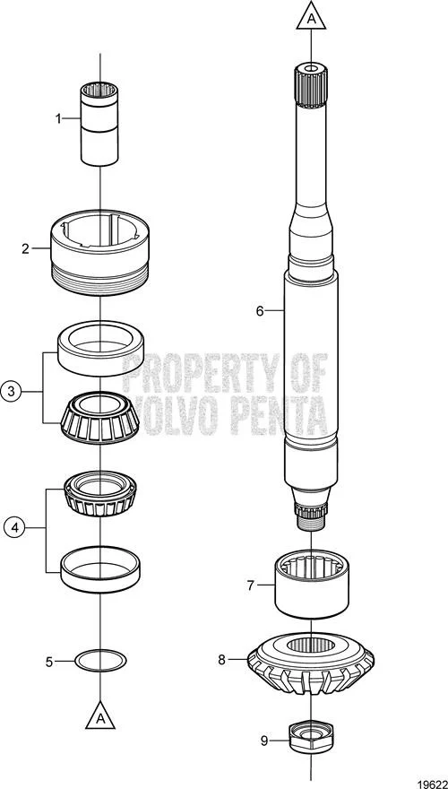 Volvo Penta - Bearing Volvo Penta - Volvo Penta (3853934)
