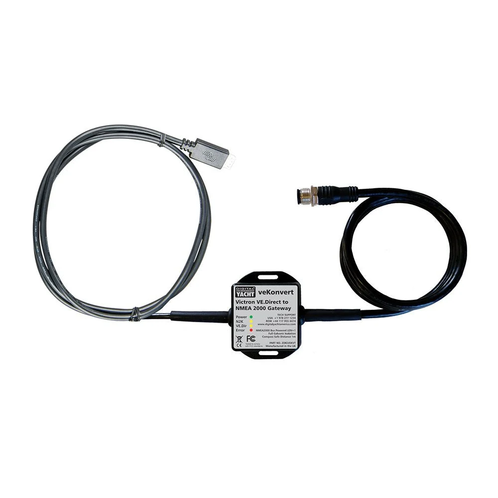 Digital Yacht veKonvert NMEA 2000 Gateway f Victron VE.Direct Output Devices - SmartShunts, BMVs, & MPPTs – Marine Boat Replacement Part