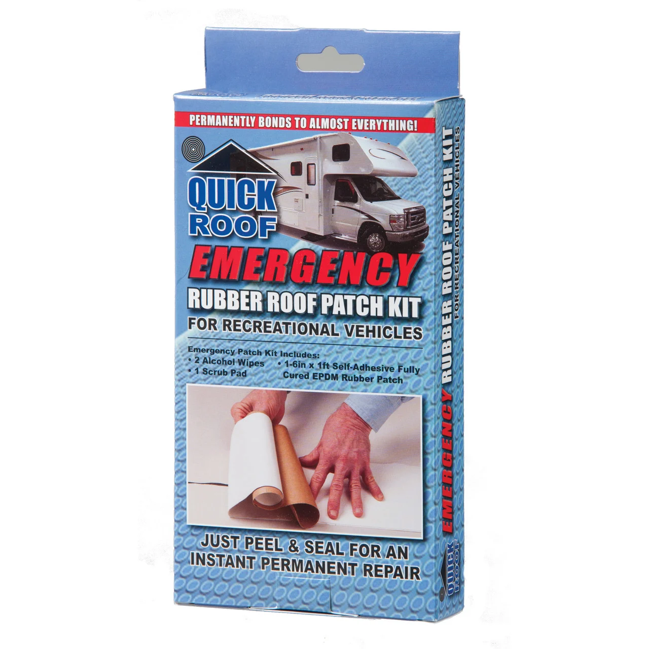 Cofair Products RR612 Quick Roof Emergency Rubber Roof Patch Kit - RR612