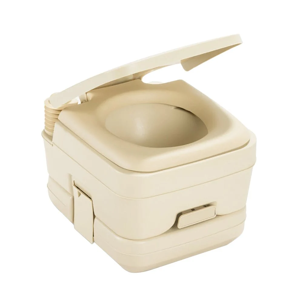 Dometic 964 Portable Toilet w/Mounting Brackets - 2.5 Gallon - Parchment – Boat Pump & Plumbing Part