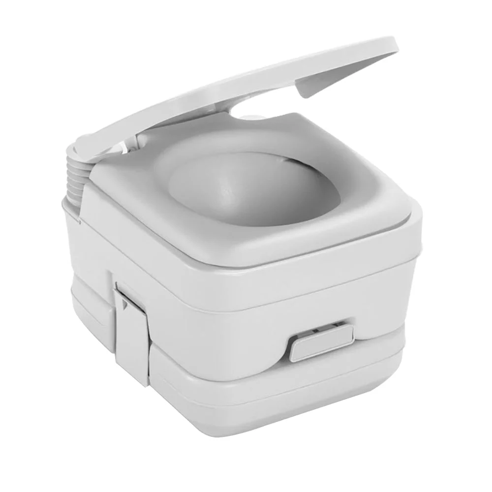 Dometic 964 Portable Toilet w/Mounting Brackets - 2.5 Gallon - Platinum – Boat Pump & Plumbing Part