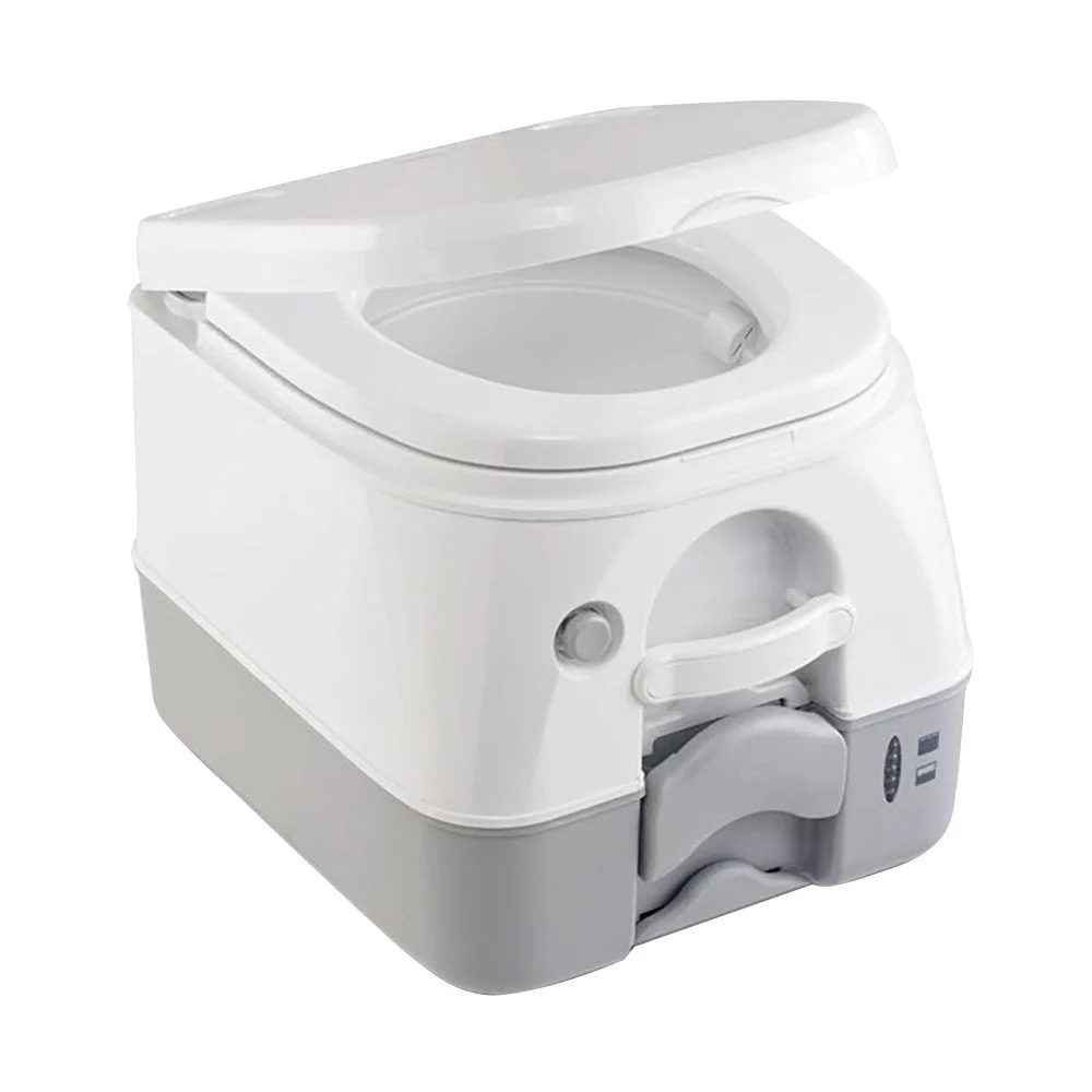 Dometic 974 MSD Portable Toilet w/Mounting Brackets - 2.6 Gallon - Grey – Marine Boat Replacement Part