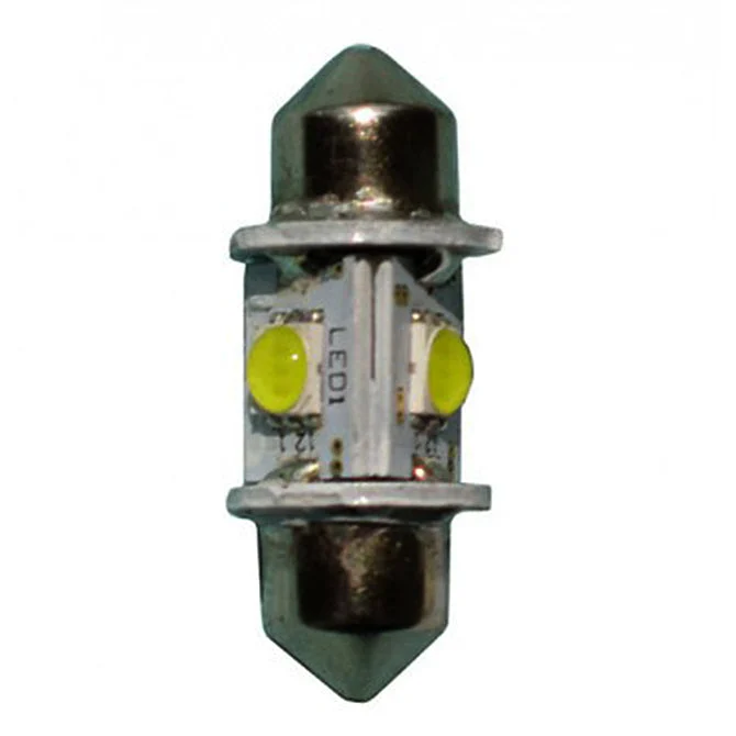 Dr. LED 31mm 12V Red Festoon Star LED Bulb