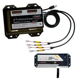 Dual Pro Ps2 2 Bank Battery Charger W/2 Bank B.O.S.