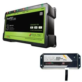 Dual Pro Rs3 3 Bank Battery Charger W/3 Bank B.O.S.