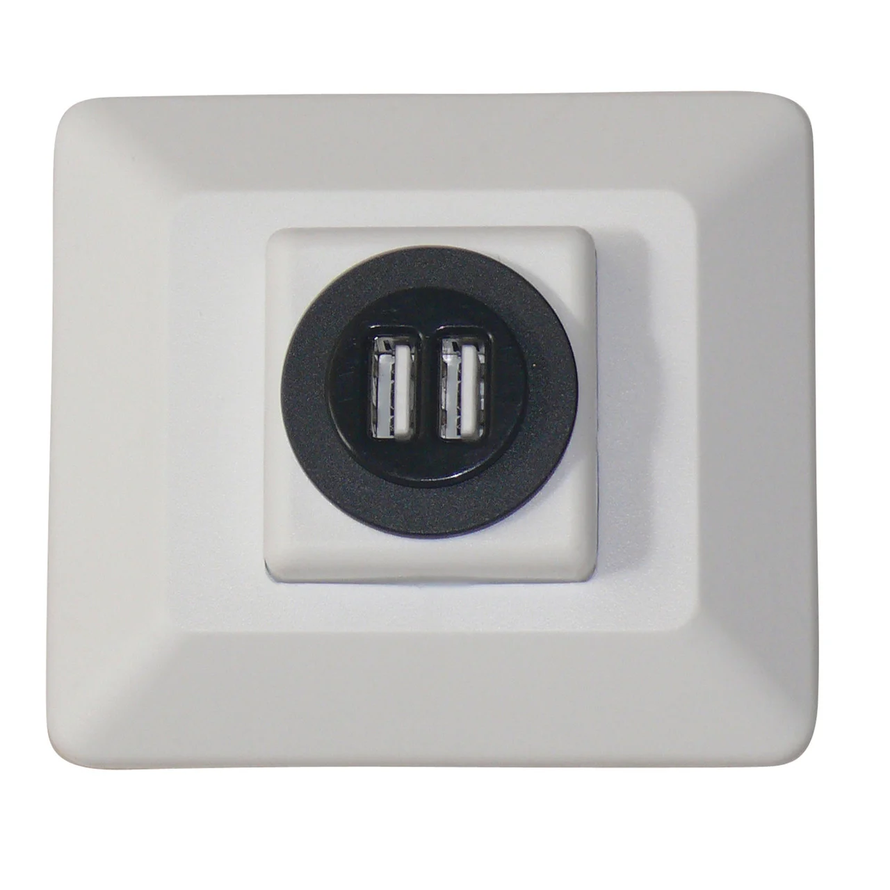 Diamond Group DG61031VP Decor USB Charging Station - White - DG61031VP