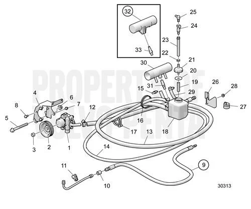 Volvo Penta - Gasket - Volvo Penta (838504)