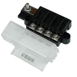 Egis Rt Fuse Block - 4 Circuit W/Cover