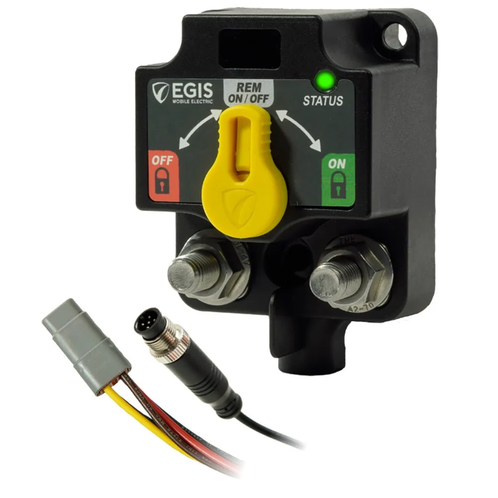 Egis Mobile Electric Egis Single XD - NMEA 2000 - Relay w/Knobs - 4 Position DT – Marine Boat Replacement Part