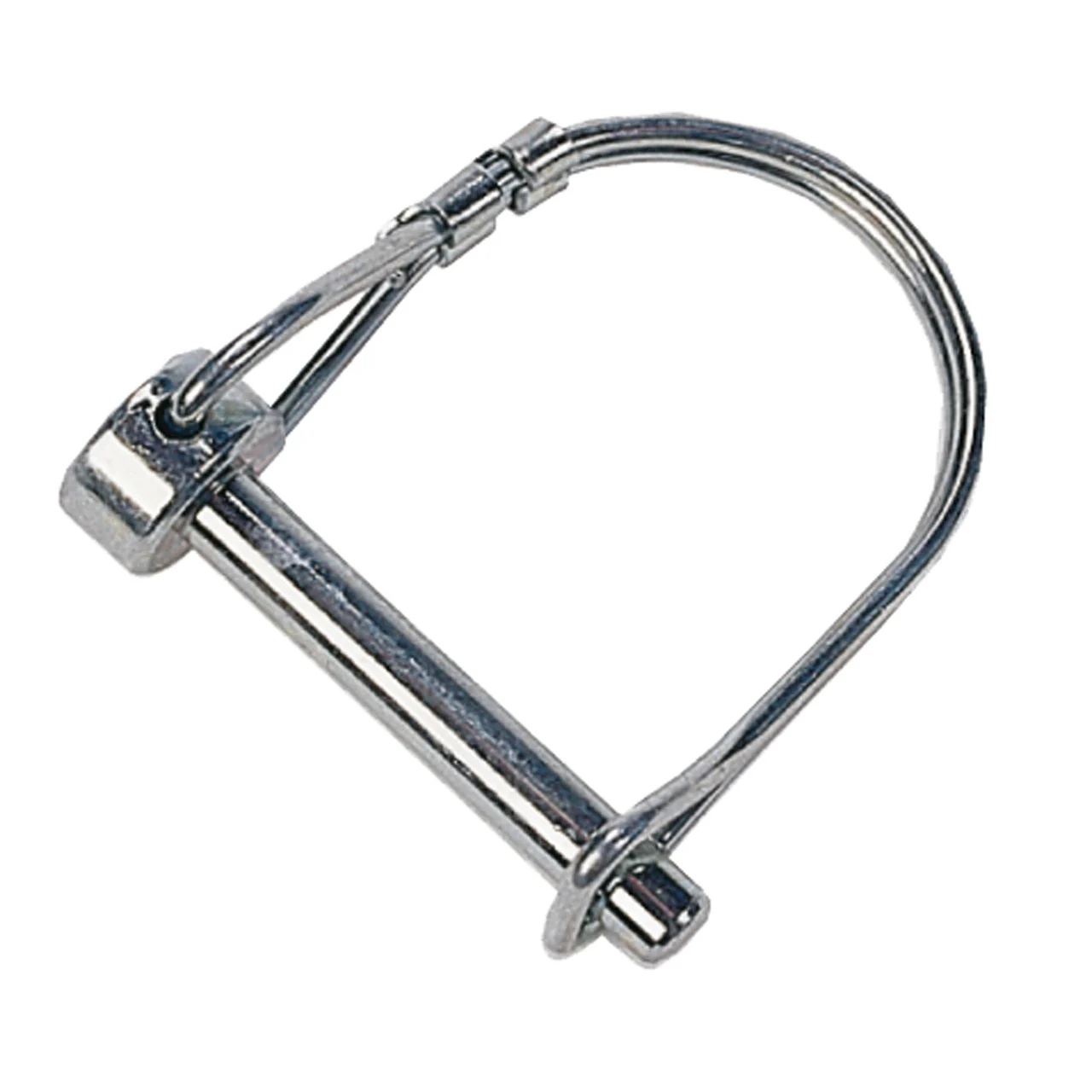 JR Products 01094 Coupler Lock Pin with Saver - 1/4", 1 Pack - 1094