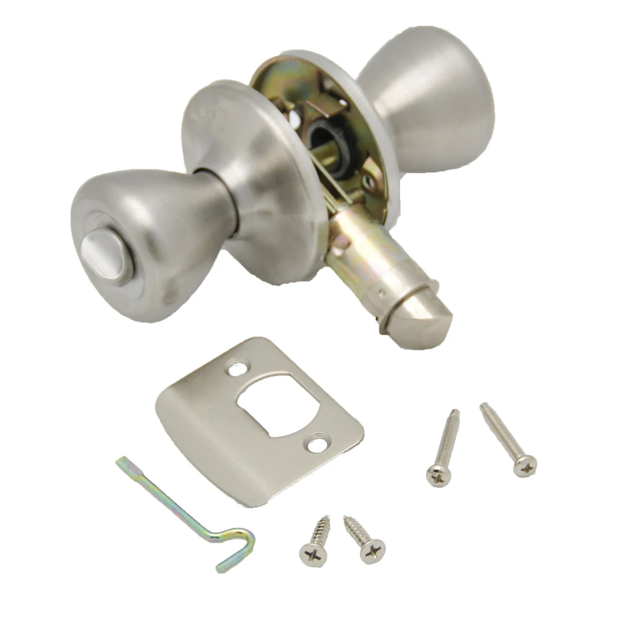 AP Products 013-202-SS Privacy Lock Set - Stainless Steel - 013-202-SS