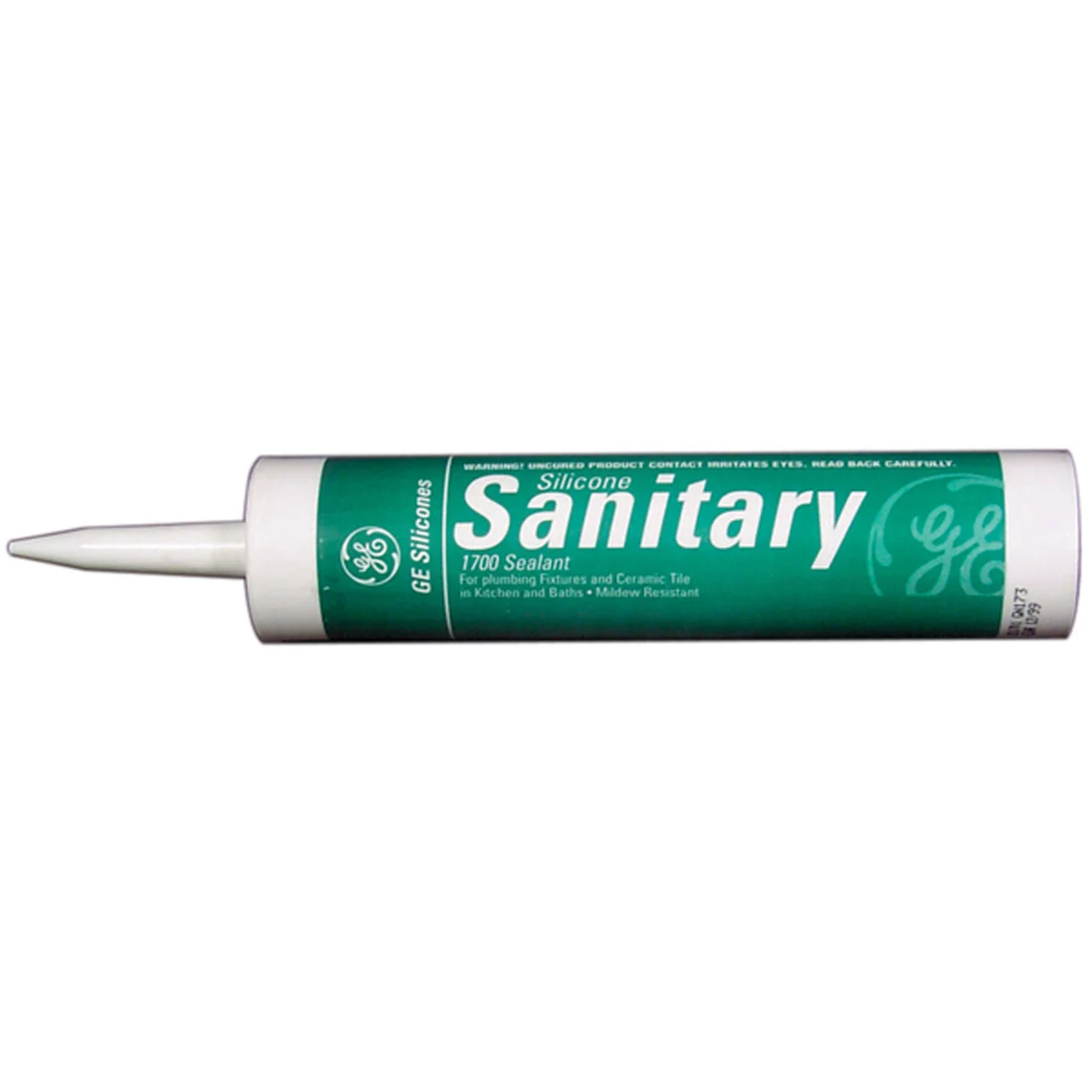 GE SCS-1702 Mildew-Resistant Sanitary Sealant - White - SCS-1702