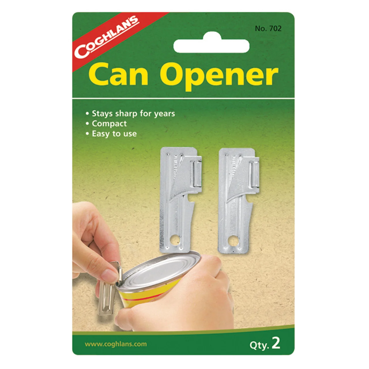 Coghlan's 0702 G.I. Can Opener - 1-Pair - 702