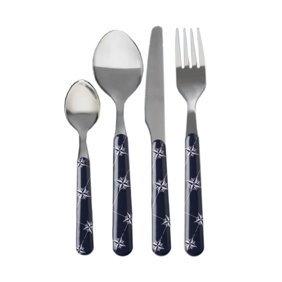 Marine Business 15025 Northwind Premium Stainless Steel Cutlery Set - 24-Piece - 15025