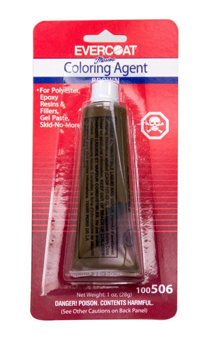 Evercoat Coloring Agent, Brown 1 oz.