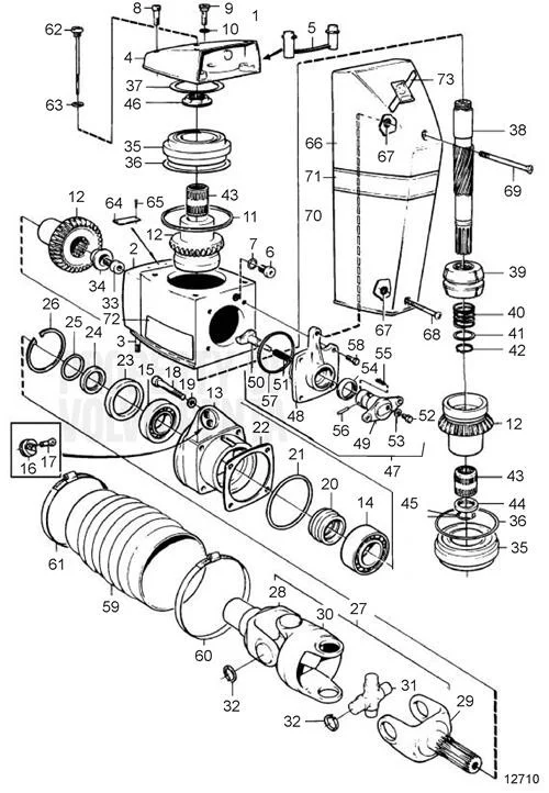 Volvo Penta - Shoe Volvo Penta (3856502)