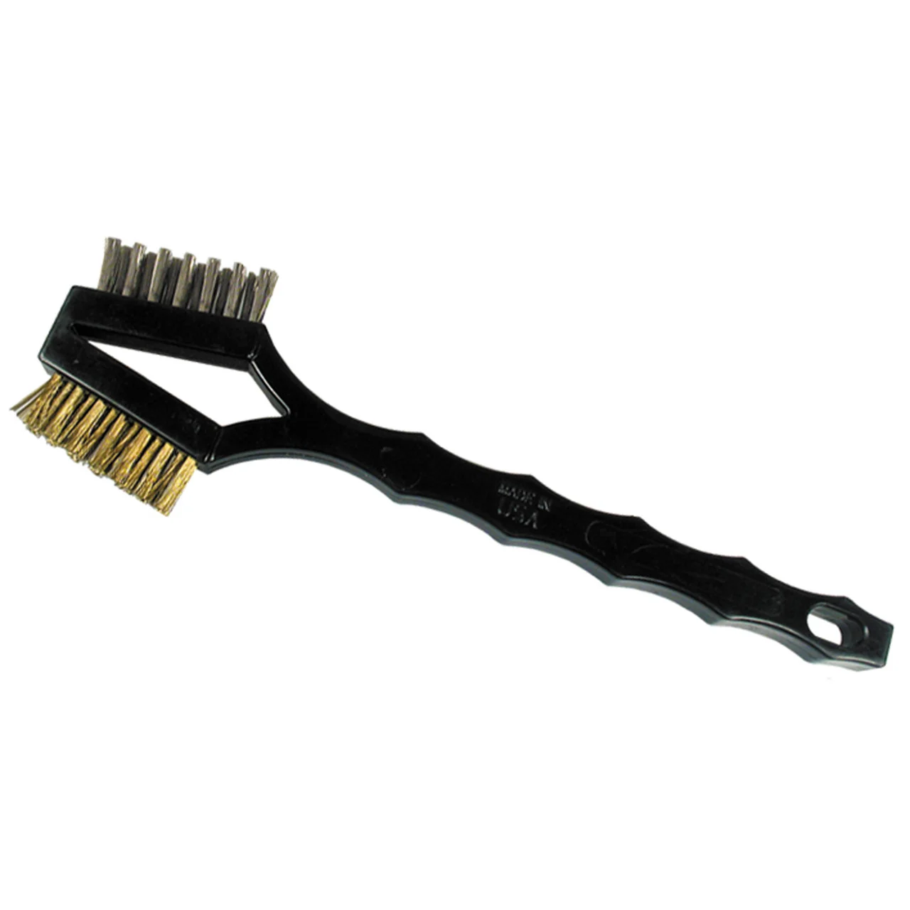 Redtree Industries 61280 Double-Headed Brush - Brass/Nylon - 61280