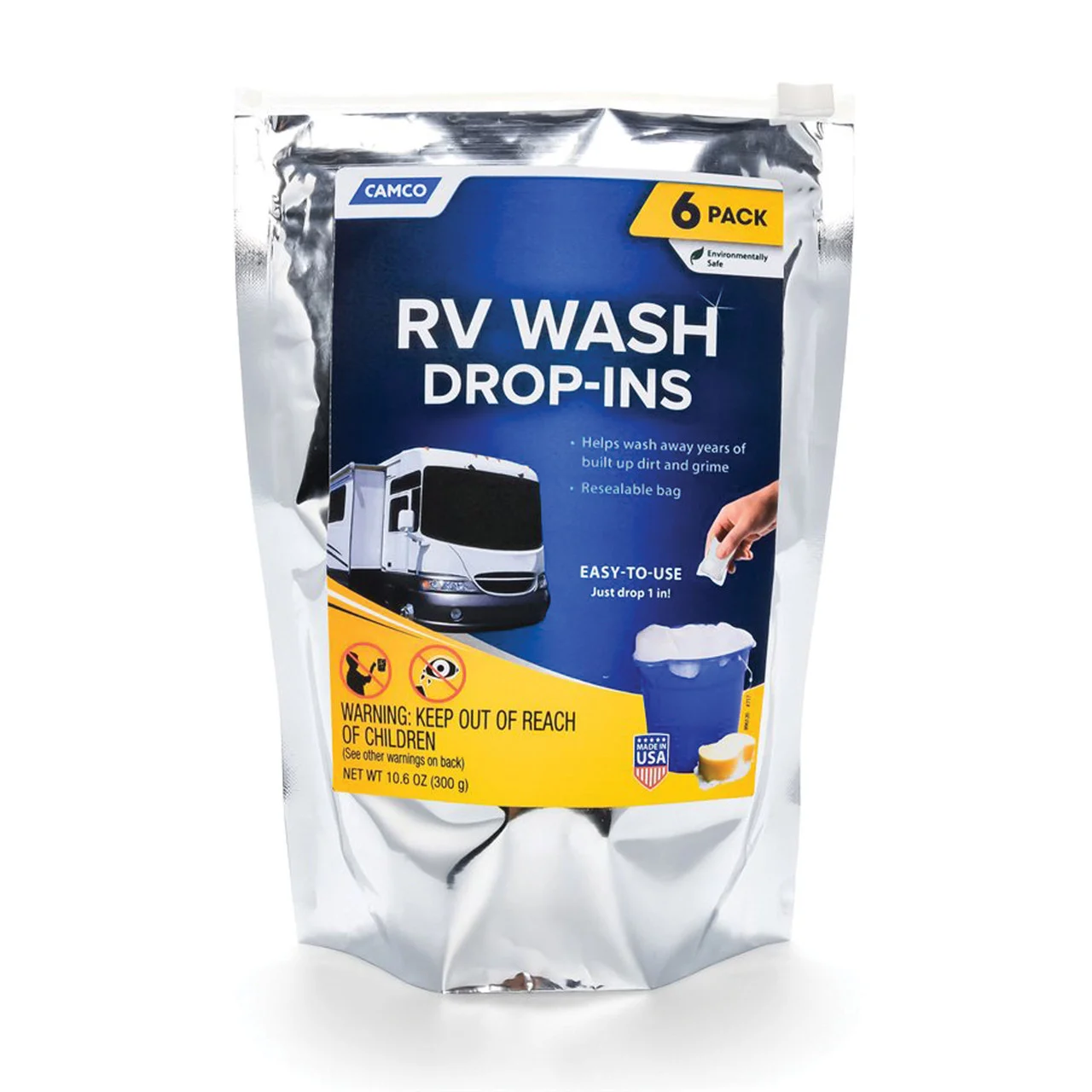 Camco 41580 Rv Wash Pods - 6/Bag - 41580