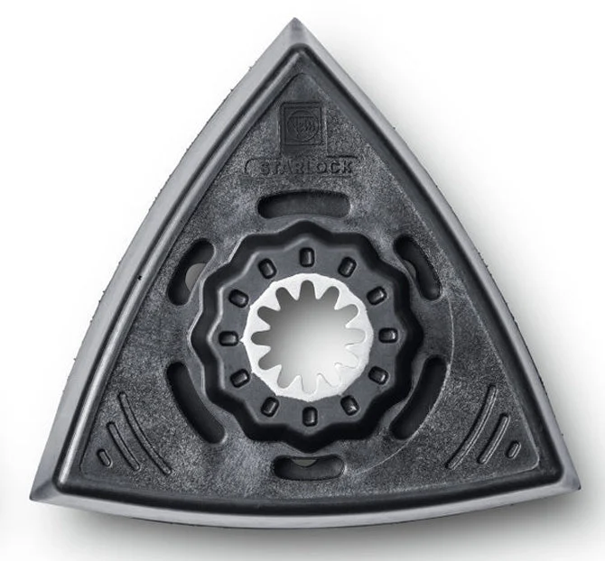 Fein Starlock Perforated Triangular Backing Pad w/Hook & Loop - 2 Pack