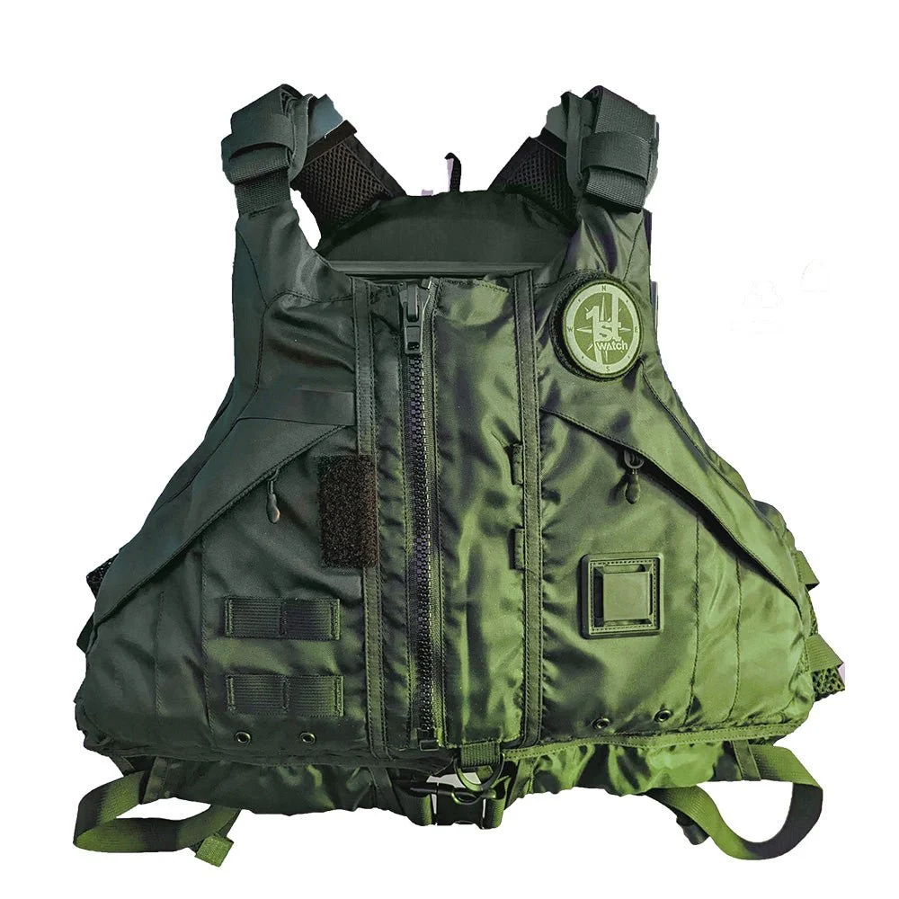 First Watch AV-1000 Kayak Style Duty PFD - Green - M/L – Marine Boat Replacement Part
