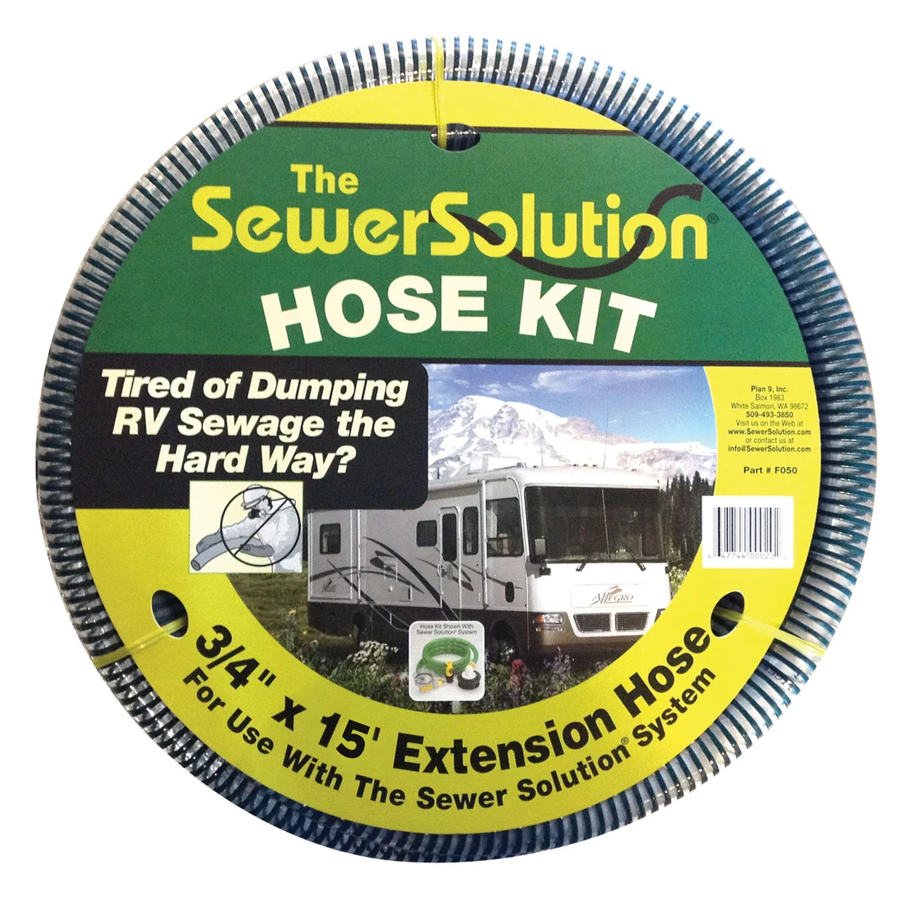 Valterra Ss15 Extension Hose For Sewersolution System - 15' - SS15