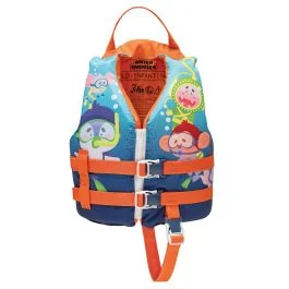 Full Throttle Child Water Buddies Life Vest - Shark - 30-50lbs Type Iii