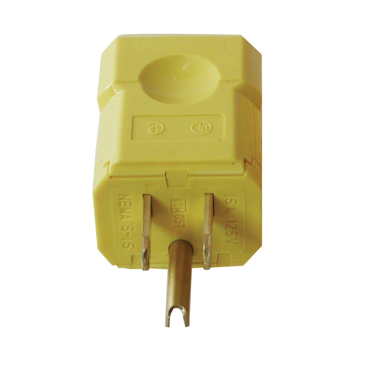 Diamond Group by Valterra DG532496VP Quick Plug Connector - 3-Wire, Male, Yellow - DG532496VP