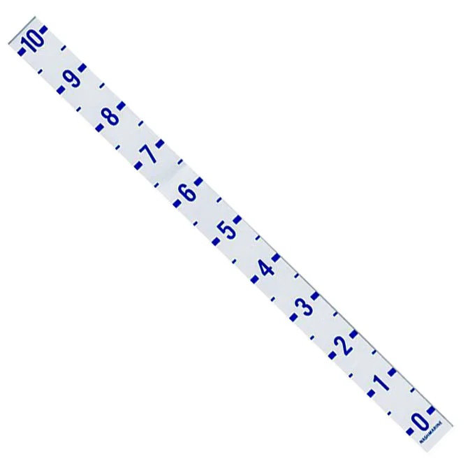 Forespar Nash 204 Scale 0" - 10" Labels