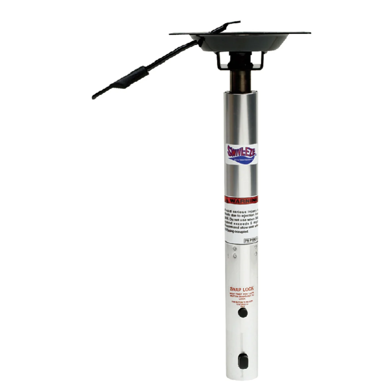 Attwood 39204 Snap-Lock 1.77" Pro-Post Power Pedestal with Integral Seat Mount - 24" to 30" - 39204