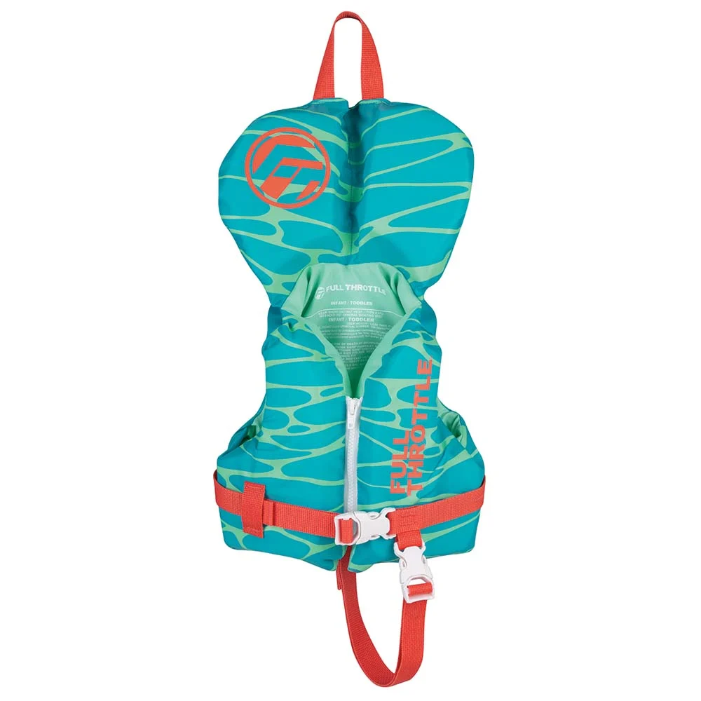 Full Throttle Infant Nylon Life Jacket - Aqua – Marine Boat Replacement Part