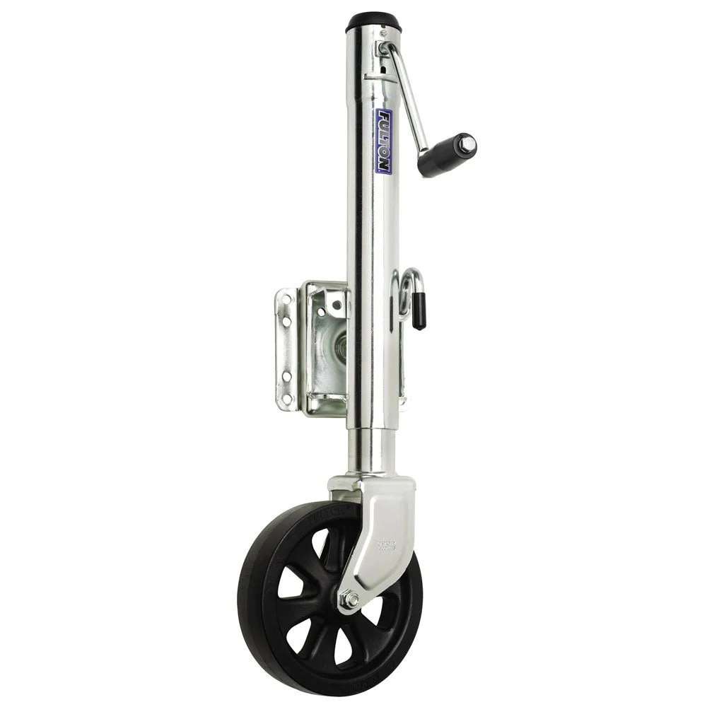 Fulton 1500 lbs. Swing Away Bolt on Single Wheel Jack – Marine Boat Replacement Part