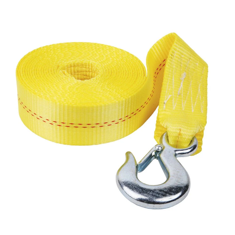 Fulton 2" x 20' Heavy Duty Winch Strap and Hook - 4,000 lbs. Max Load – Marine Electrical Replacement Part
