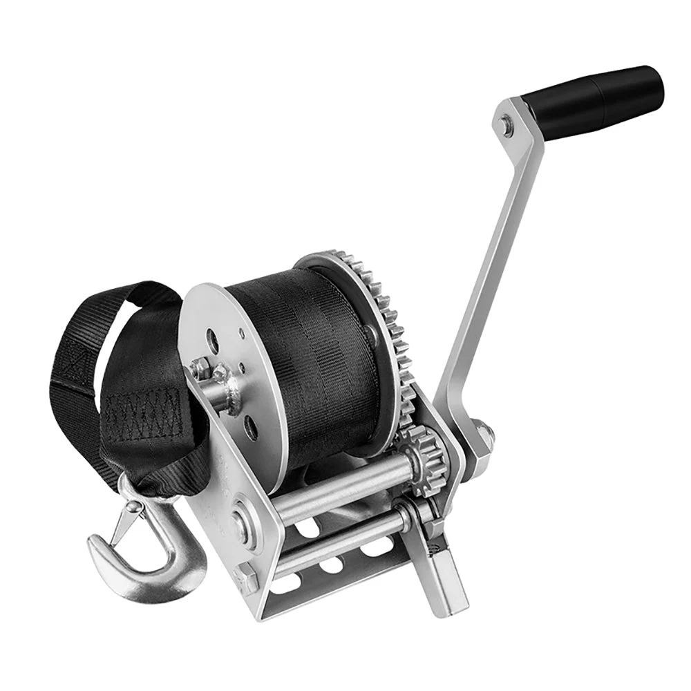 Fulton 900lb Single Speed Winch w/12' Strap f/Personal Watercraft – Marine Boat Replacement Part