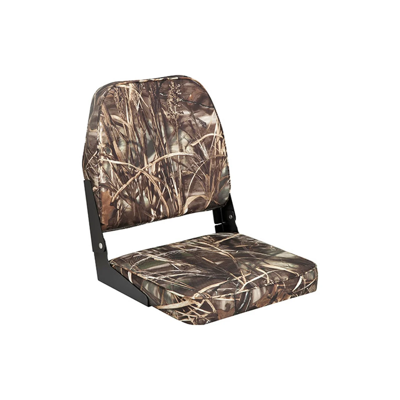 Attwood 98395CAMO Low Back Fishing Seat - Camo - 98395CAMO