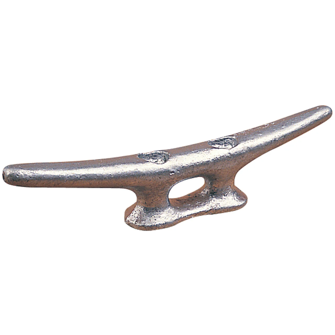 Sea-Dog 040105-1 Iron Flat Head Open Base Cleat - 5" - 040105-1