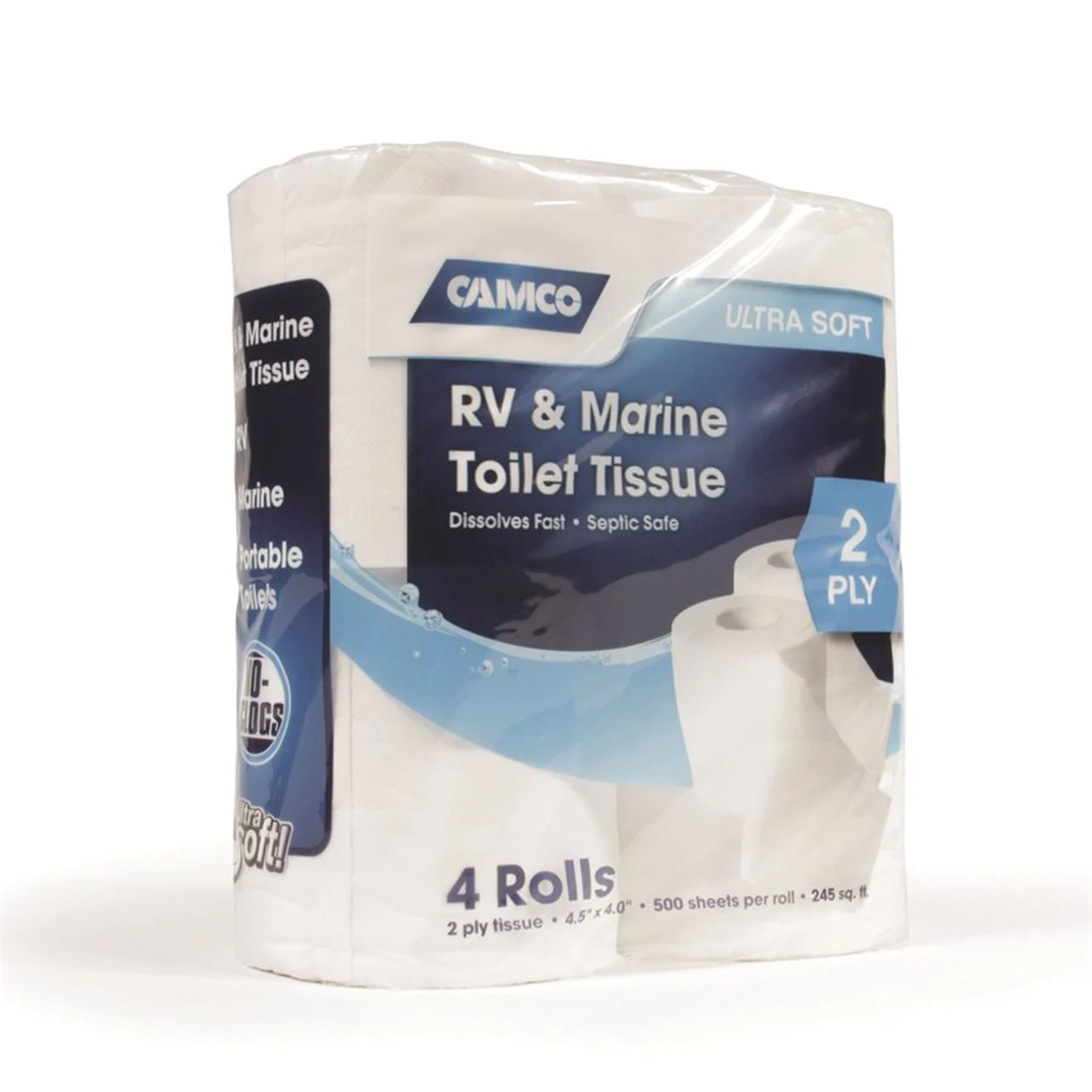 Camco 40274 TST RV/Marine Toilet Tissue - Pack of 4 - 40274