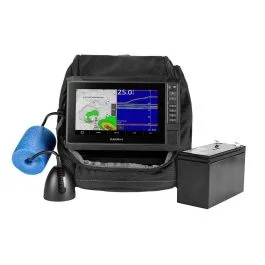 Garmin Echomap Uhd2 7" Sv Ice Fishing Bundle W/Echomap Uhd2 73sv & Gt10hn-If Transducer