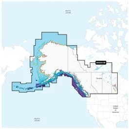 Garmin Navionics Vision+ Nvus013r Canada, West & Alaska