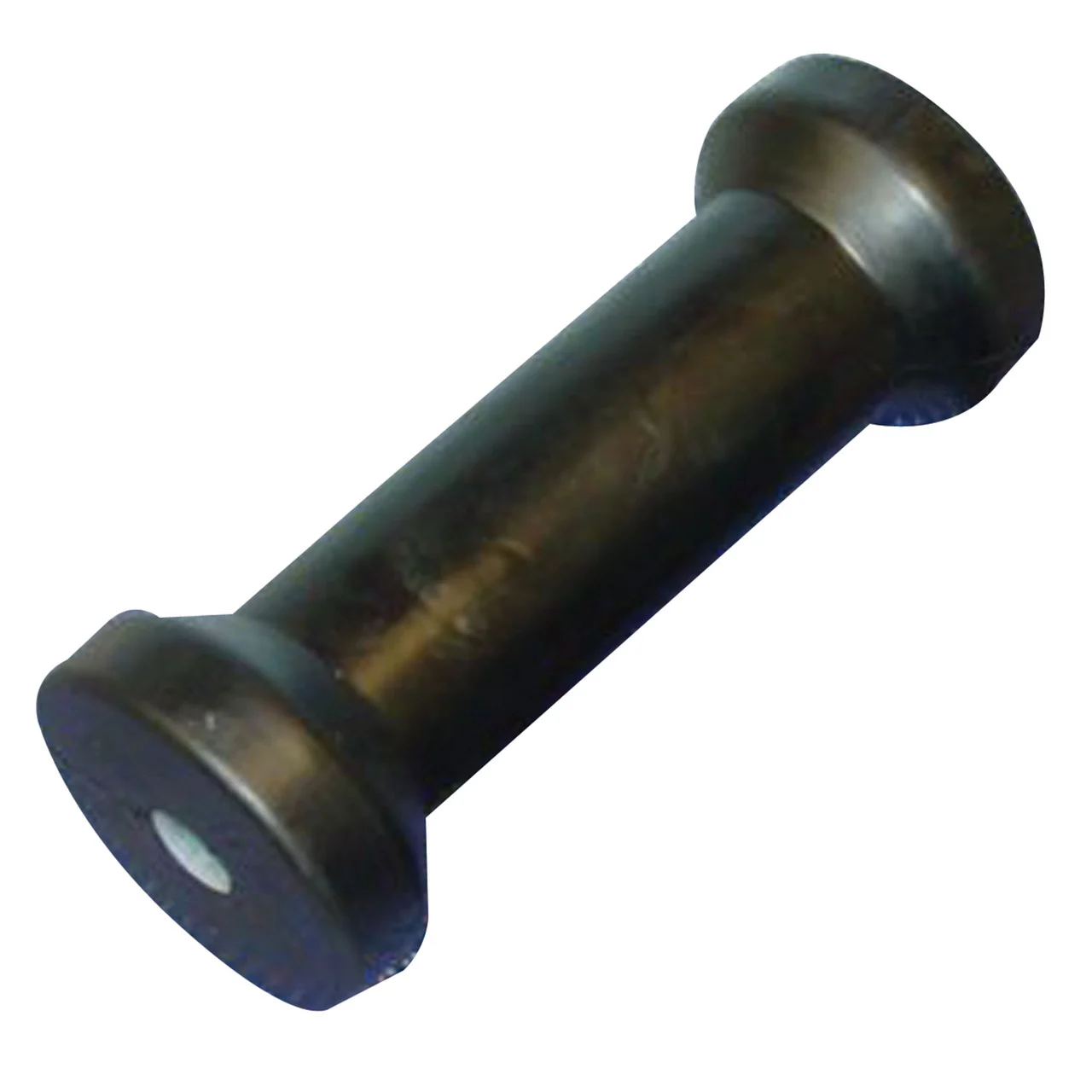 C.H. Yates 8302-4P Black Rubber Spool Roller - 8 in. x 0.5 in. - 8302-4P