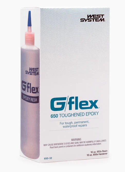 West System G/Flex Epoxy -16oz Resin, 16oz Hardener Kit