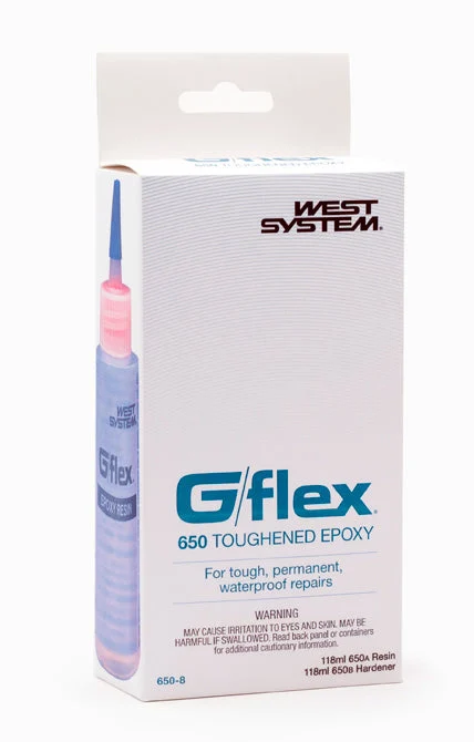 West System G/Flex Epoxy - 4oz Resin, 4oz Hardener Kit