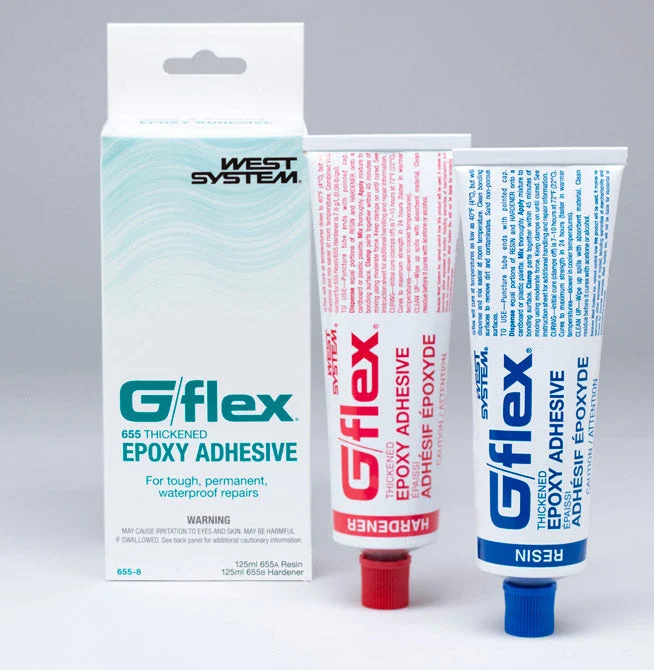West System G/Flex Thick Epoxy - 4oz Resin, 4oz Hardener Kit