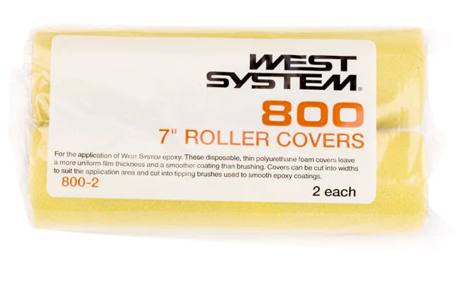 West System Roller Covers, Foam 7 in. 2-Pk