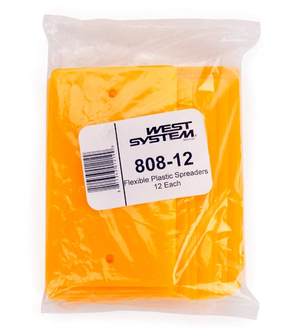 West System Plastic Spreader, Flexible 12 Pk