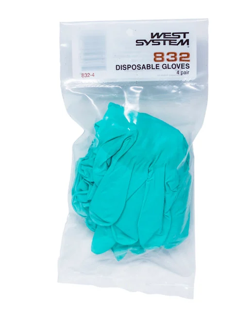 West System Disposable Gloves 4-Pk