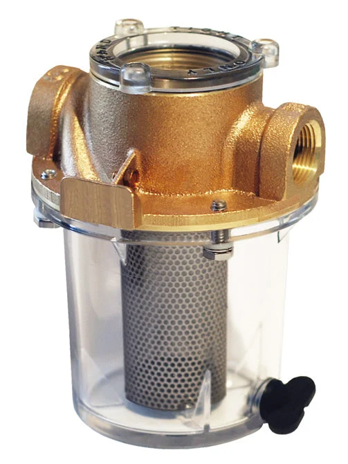 Groco Inboard Strainer 1/2 in. 304 SS Basket
