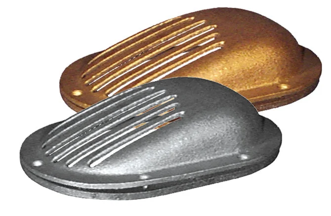 Groco Scoop Strainer 1 in. w/Ring Aluminum